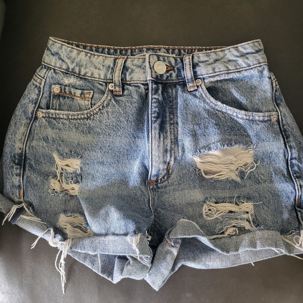 Ladies Garage Blue Jean Shorts